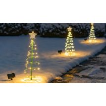 Solar LED Christmas Tree Outdoor Garden Light - 2 Colours