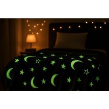 Glow In The Dark Soft Fleece Throw – Magical Comfort for Every Home
