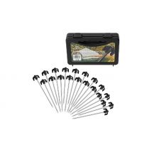 20 Pack Stainless Steel Tent Pegs
