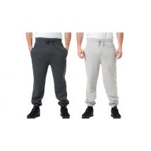 Men's Cuffed Fleece-Lined Joggers - 4 Colours, 11 Sizes!
