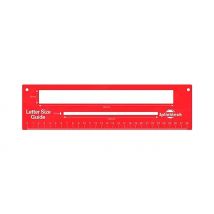 Postage Size Guide Ruler - Letters & Parcels