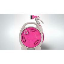 15m Mini Hose Reel with Hose & Fittings Set - 3 Colours