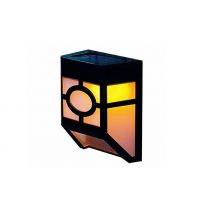 Solar Fence-Panel LED Garden Light