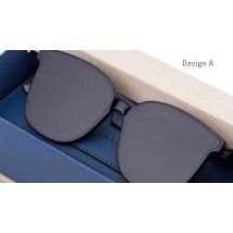 Women's Black Wide Frame Sunglasses - 3 Designs