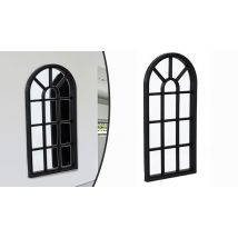 Arched Mirrored Window Frame - 2 Colours