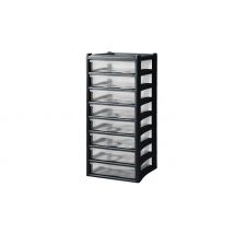Extra Large 8 Drawer Tower Storage Unit