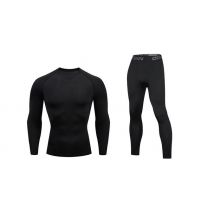 Thermal Long Sleeve Top & Bottoms Set - 2 Colours & 6 Sizes