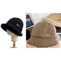 Thick Plush Bucket Hat - 4 Colours