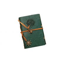 Pirate-Style Faux Leather Notebook with Straps - 7 Colours