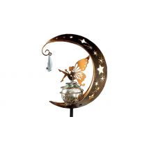 Solar Fairy Moon Decorative LED Stake Light