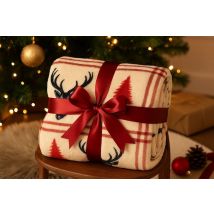 Teddy Stag Soft Blanket – Cosy, Stylish & Perfect for Winter