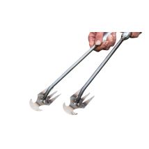 2-Pack of Steel Weeding Rakes -2 Sizes!