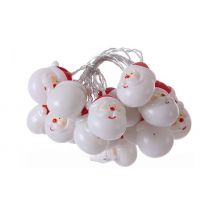Santa Claus Christmas String Lights - 10, 20 or 40 LEDs