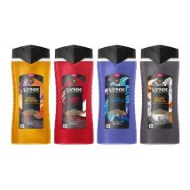 3, 6 or 12-Pack of Lynx Premium Body Wash - 4 Scents!