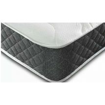 Memory Foam & Spring Quilted Mattress with Cooltouch Panel - 5 Sizes
