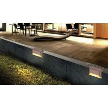 2, 4 or 6 Solar Garden Decking Patio Lights