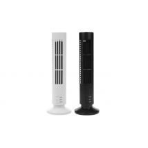 USB Bladeless Oscillating Tower Fan - 2 Colours