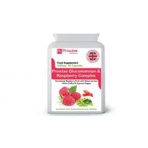 Prowise Glucomannan & Raspberry Advance Complex Capsules - Pack of 60, 120 or 180 Capsules