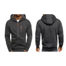 Men’s Zip-Up Hoodie - 3 Colours & 5 Sizes