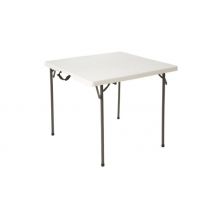 White Folding Table