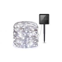 50, 100, 200 or 300 LED Solar Copper Wire String Lights - 2 Colours