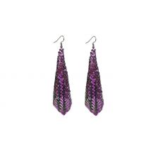 Drop Lightweight Sequin Dangle Earrings - 9 Colours