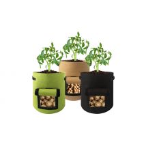 Vegetable Planting Bag with Side Window - 3 Colours