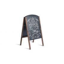 Foldable Free-Standing Pine Frame Blackboard