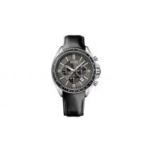 Men's Hugo Boss Driver Black Leather Chronograph Watch