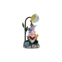 Solar Powered Educated Gnome Garden Light