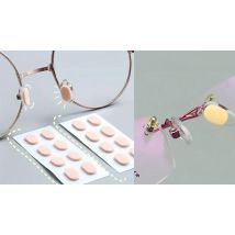 16-Pack Eyeglasses Nose Pads - 2 Colours