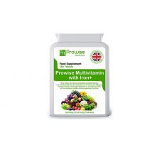 6-Month Supply of Prowise Multi Vitamins & Iron Tablets - 180 Tablets