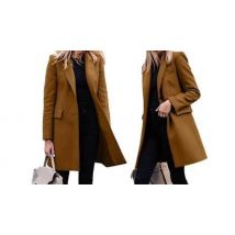 Long Blazer-Style Trench Coat - 3 Colours & 7 Sizes!