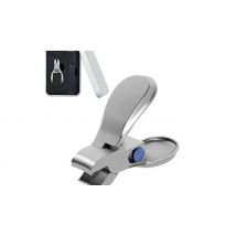 Stainless Steel Wide-Jaw Nail Clippers + Free Nail File