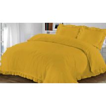 Ruffle Santiago Frilled Duvet Cover - 4 Sizes & 6 Colours
