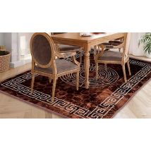 Greek Vibe Floral Soft Rug - 4 Colours & 2 Sizes