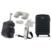 Travel Luggage Bundle - Cabin Bag, Hard-Shell Case & More!