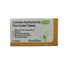 1-12-Month Supply of Hay Fever Tablets (10mg) - Cetirizine
