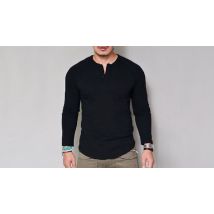 Men's Casual Button Long-Sleeve Shirt - 5 Colours & 7 Sizes