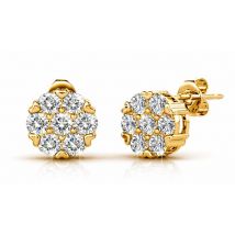 Brilliance Earrings Encrusted with Crystals from Swarovski - 5 Set Options!