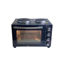 4-in-1 Rotisserie Fan Oven with Twin Hob & Grill - 35L or 48L