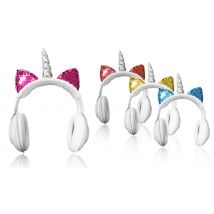 Sparkly Unicorn Headphones - 4 Colours