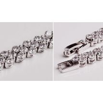 Rhinestone Chain Bracelet