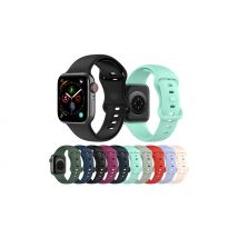 Soft Silicone Sports iWatch Compatible Straps - 11 Designs & 6 Sizes