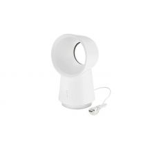 3-in-1 Bladeless Humidfier LED Light Desktop Fan