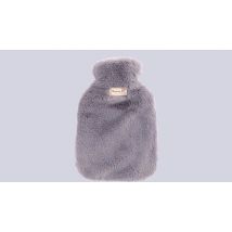 Hot Water Bottle With Fluffy Cover - 6 Colours & 2 Sizes
