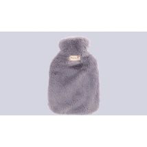 Hot Water Bottle With Fluffy Cover - 6 Colours & 2 Sizes
