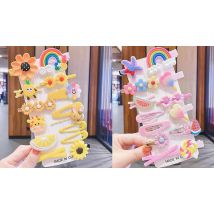 14-Piece Set of Cute Fashion Hair Clips - 5 Options