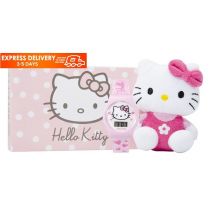 Hello Kitty Mini Plush Toy & Pink Digital Watch