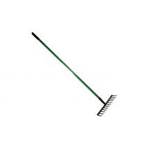12-Tooth Carbon Steel Lawn Rake